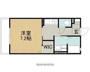 レトア本町西【201号室】の間取り