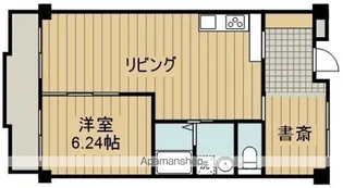 シーザーレジデンス福生【4階】の間取り