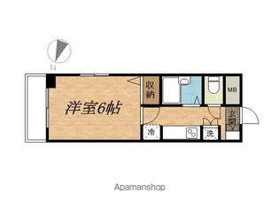 グローバン本所吾妻橋【4階】の間取り