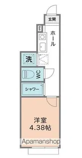 レガーレ千歳烏山【1階】の間取り