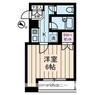 東京都世田谷区下馬2丁目【マンション】の間取り