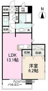 RICHEL【3階】の間取り