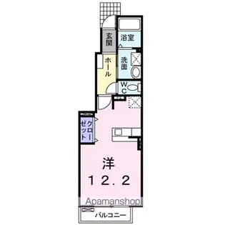 アヴニール Ⅰ【1階】の間取り