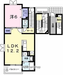 メープルコート【3階】の間取り