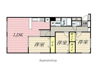 秀和平塚レジデンス【13階】の間取り