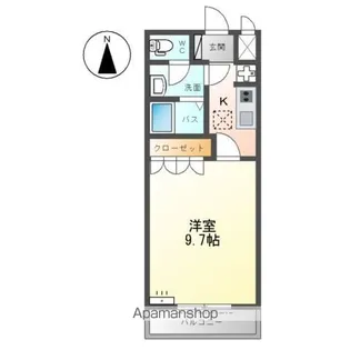 エルアールA【1階】の間取り