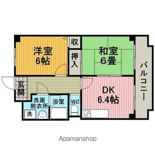 IXCY元町【301号室】の間取り