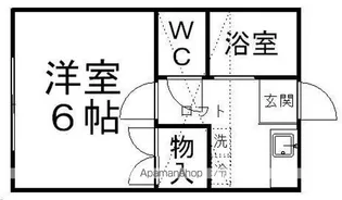 ドウェリング斎藤11【103号室】の間取り
