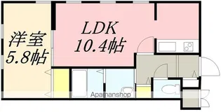 アルボラァダ美原(ARBOLADA美原)【303号室】の間取り