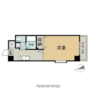 シャルム豊明【204号室】の間取り