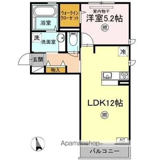 ベイ ブランシェ C棟【2階】の間取り