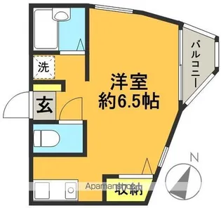 ヴェリテ東松原【402号室】の間取り