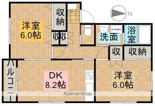キートスⅠ【1階】の間取り