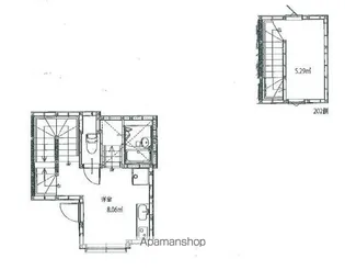 ラプンツェル高円寺【2階】の間取り