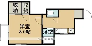 メゾンプラム【103号室】の間取り
