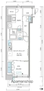 パークアクシス池袋イースト【10階】の間取り