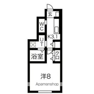 GRAND CLAIRE(グランクレール)B棟【1階】の間取り