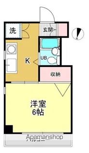 エステート浦賀【2階】の間取り