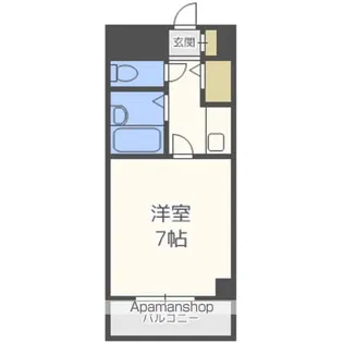 リアライズ西淡路【408号室】の間取り