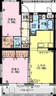 ゆとり【4階】の間取り