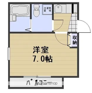 グリーンヒル中庄駅前【2階】の間取り