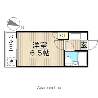 プロスパーシティ小岩【202号室】の間取り