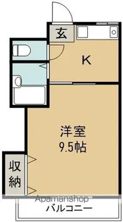 リバティN3【315号室】の間取り
