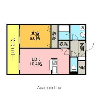 パークヒルズ長浦台【1階】の間取り