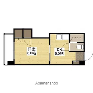 コーポ平和【4階】の間取り