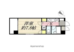 神奈川県横浜市西区南浅間町【マンション】の間取り