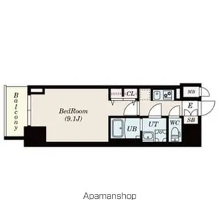 SーRESIDENCE東別院【2階】の間取り