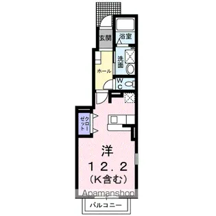 エテルノ T Ⅱ【1階】の間取り
