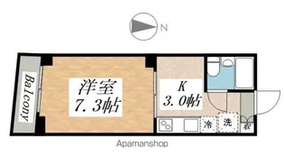 ぷらむ南大塚【3階】の間取り