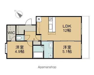 グリーンハイツ【1階】の間取り