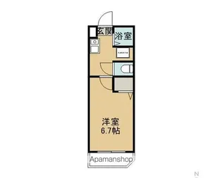ユーミーフローラマンション【3階】の間取り