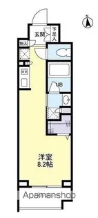 パークフラッツ中目黒【4階】の間取り