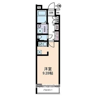 アイビー広尾【1階】の間取り