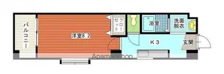 プレミール吉留【401号室】の間取り