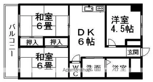 倖久三番町ビル【504号室】の間取り