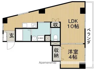 MAISON DE GRIS【3階】の間取り