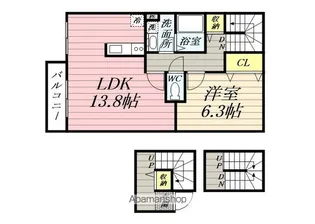 PRIMO DIO【3階】の間取り