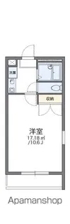 レオパレスTABUCHI【304号室】の間取り