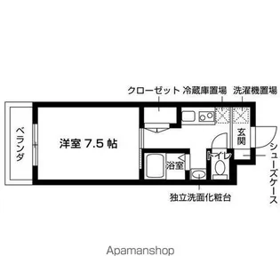 ヌーベルポルト向山【2階】の間取り