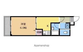 パステルコート古淵【507号室】の間取り