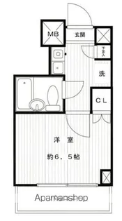ドルチェ新宿壱番館【7階】の間取り