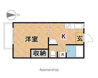 メゾンアルテミスA棟【107号室】の間取り