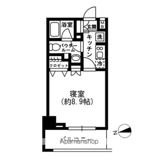 レジディア四谷三丁目【5階】の間取り