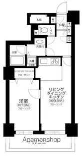 リーデンスタワー【6階】の間取り