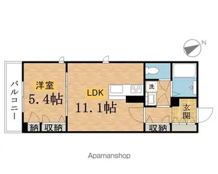 東京都八王子市大和田町6丁目【マンション】の間取り