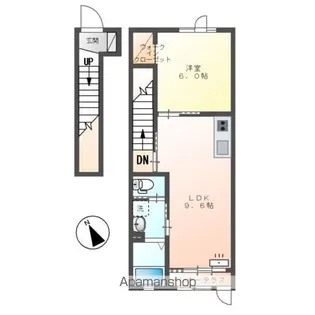 サンフラワー【2階】の間取り